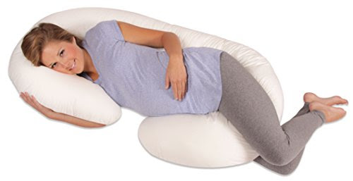 Leachco Snoogle Total Body Pillow, White