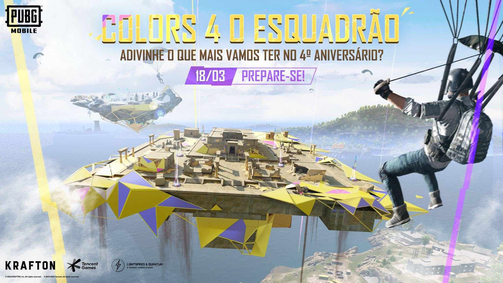 PUBG MOBILE celebra 4 anos com atualização 1.9 1