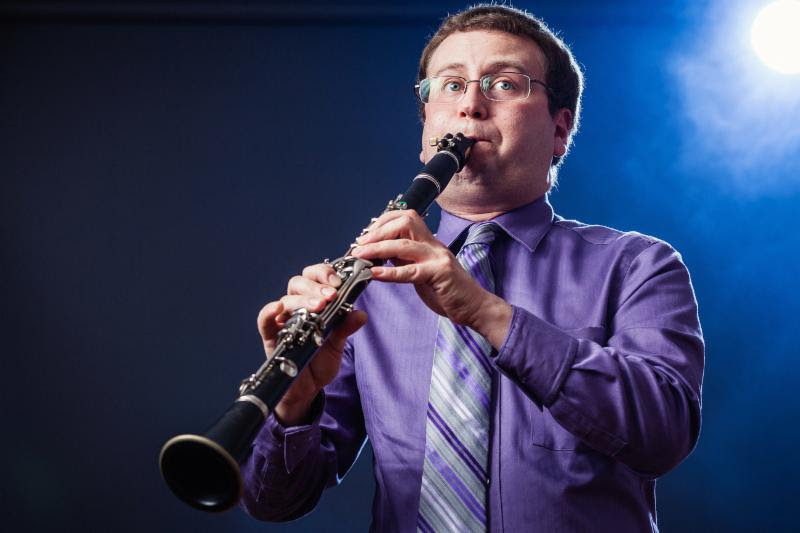 Seth with clarinet