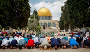 Jerusalem: Muslims chant about killing Jews outside the Al-Aqsa Mosque