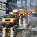 Rain in Manhattan - Posted on Tuesday, March 24, 2015 by Mark Lague
