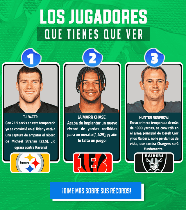 JUGADORES A SEGUIR |