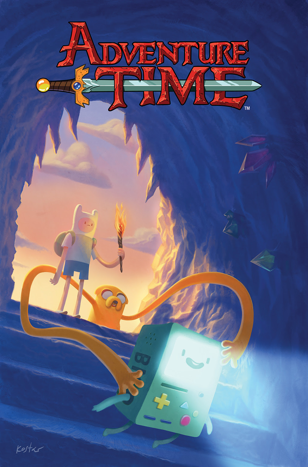 ADVENTURE TIME #32 Cover A by Kostas Kiriakakis