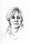 Portrait Drawing - Posted on Thursday, March 12, 2015 by Kathy Weber