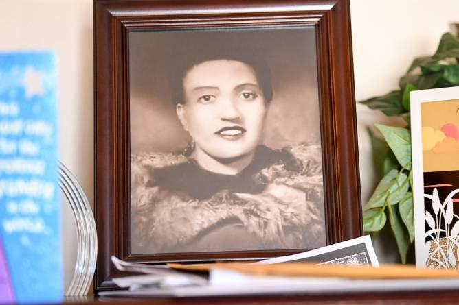 Framed photo of Henrietta Lacks
