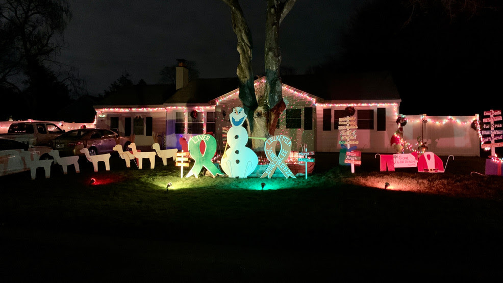  Rhode Island man creates holiday display to honor daughter who just died from leukemia
