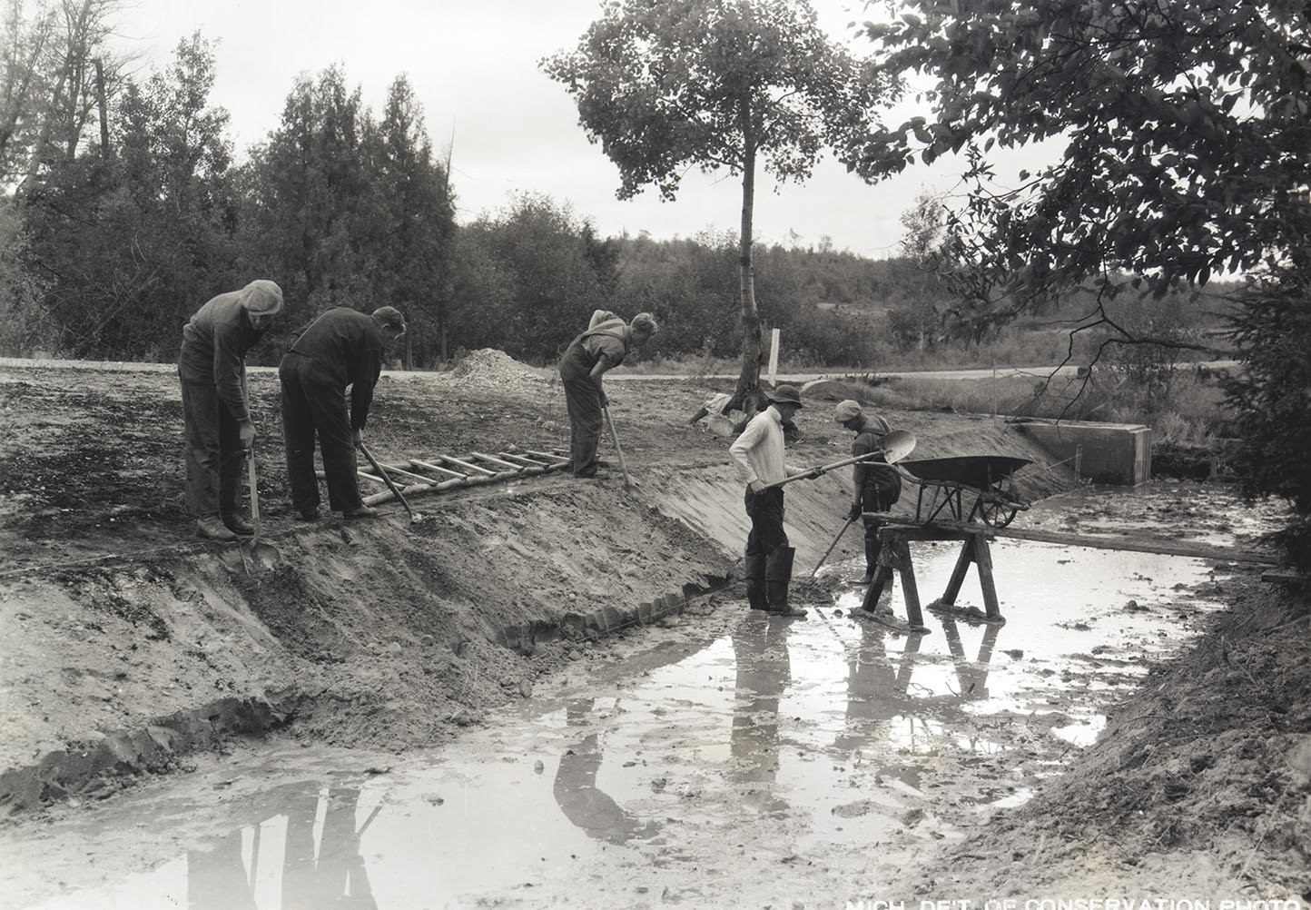 Civilian Conservation Corps crews worked on countless projects across Michigan and the nation during the 1930s.