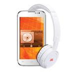 Micromax Canvas Music A88 Dual SIM Android Mobile Phone - White 