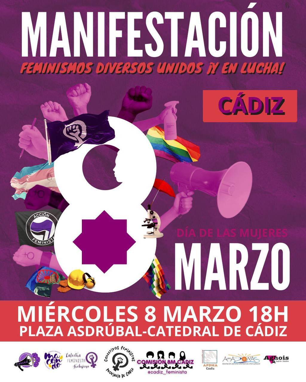 Cádiz| Manifestación 8M