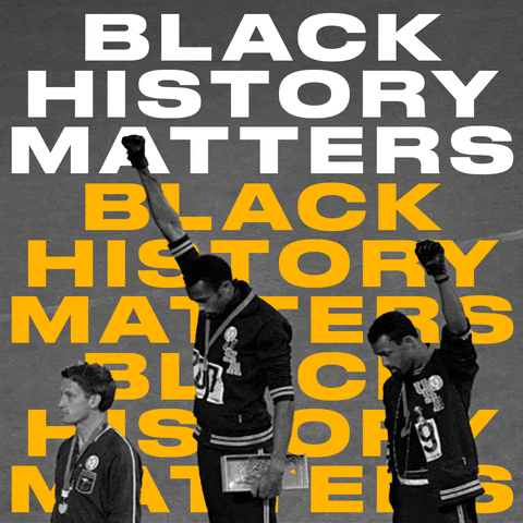 I am Black history GIF