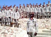 US Army's 1st Battalion at Camp South in the Sinai Peninsula