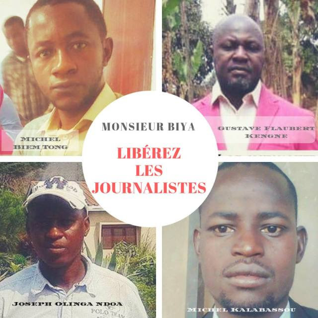 journalistes enfermés