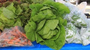 More and more vegetables are appearing at the Bushel Basket Farmers Market.