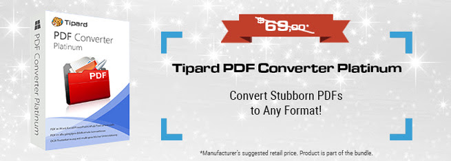 Tipard PDF Converter Platinum SE Giveaway