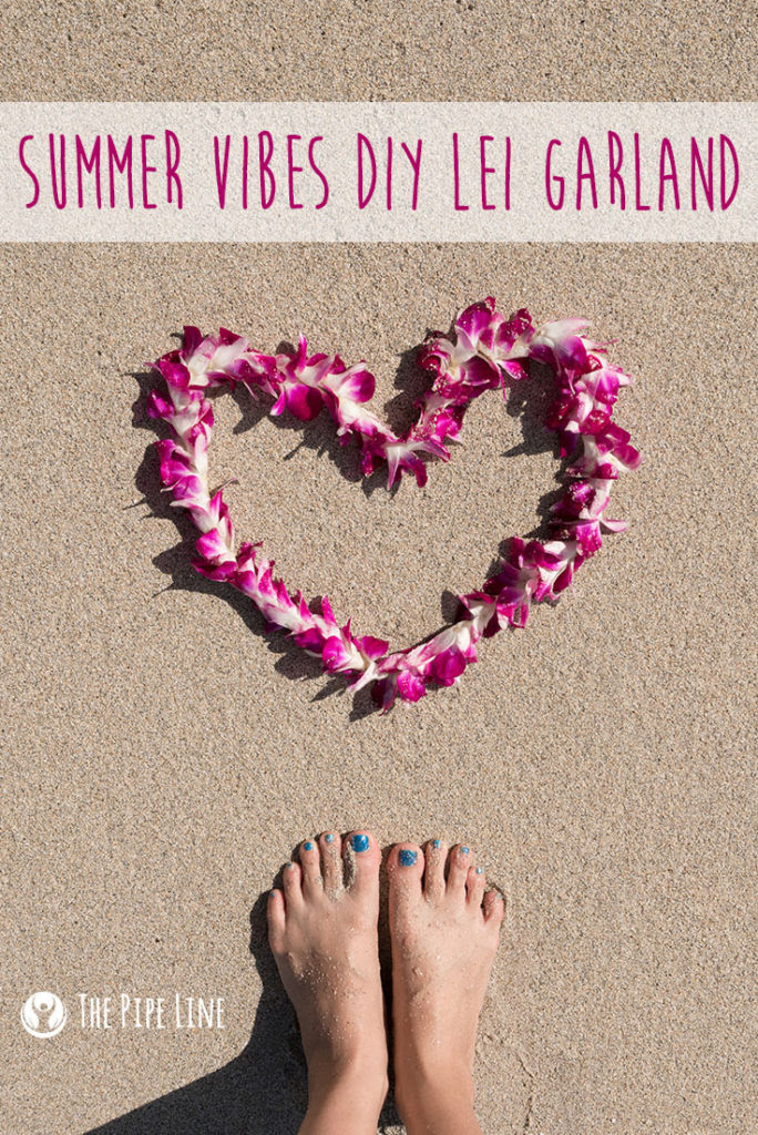 Make Your Own Summer Vibes Lei Garland!