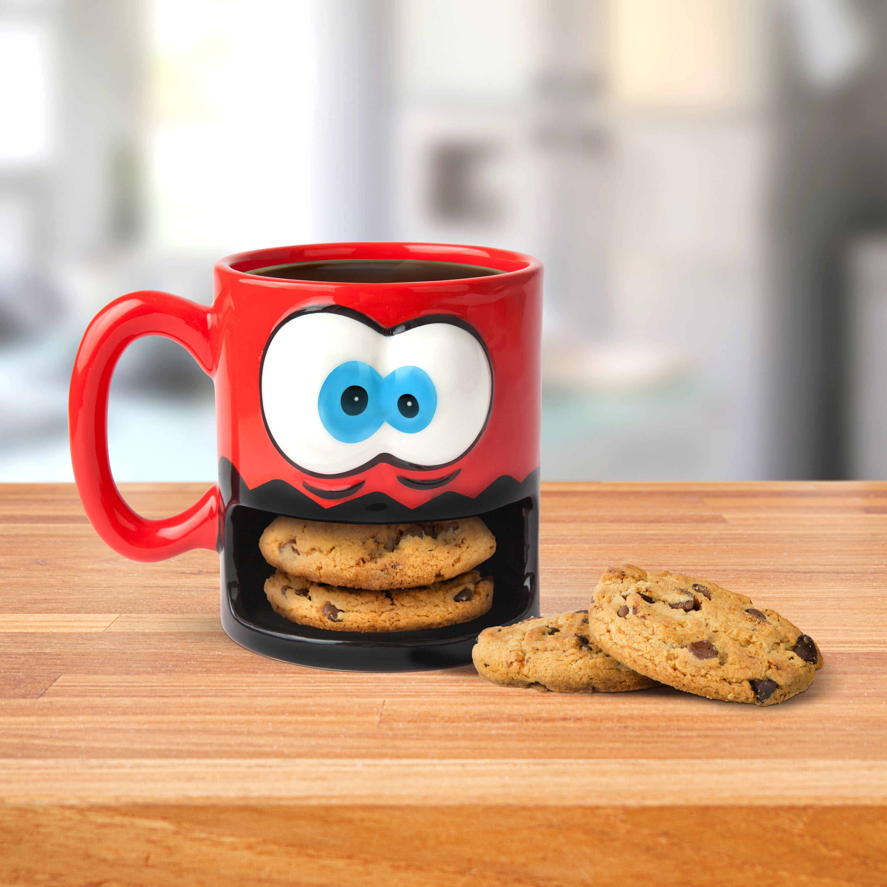 BigMouth Inc. Crazy for Cookies Coffee Mug, Milk and Cookies Holder ...
