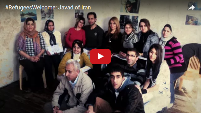 YouTube Embedded Video: #RefugeesWelcome: Javad of Iran