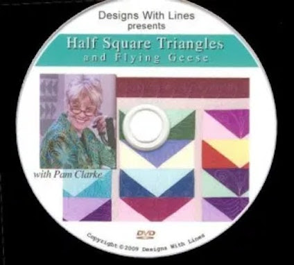 Half Square Triangles and Flying Geese DVD workbook