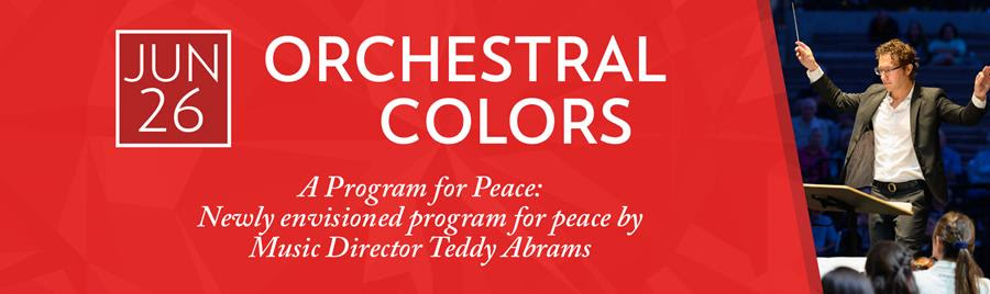 BFO: Orchestral Colors - A Program for Peace