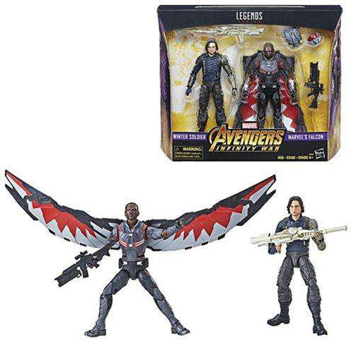 Image of Marvel Studios: The First Ten Years Marvel Legends - Winter Soldier and Falcon