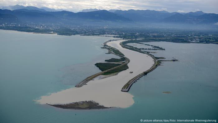 Ilha no Lago de Constança