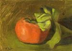 Persimmon Study #4 - Posted on Friday, November 28, 2014 by Marlene Lee