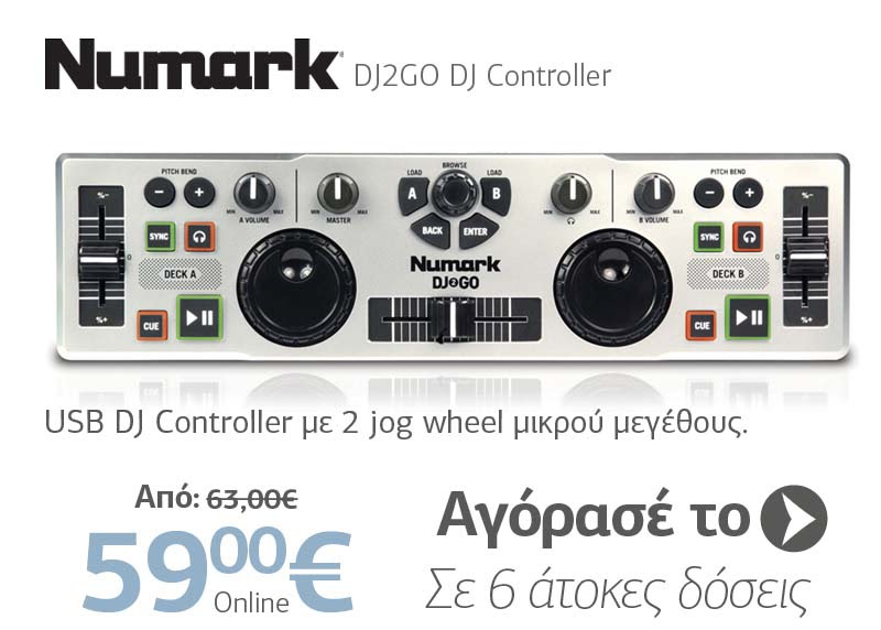 NUMARK DJ2GO DJ Controller