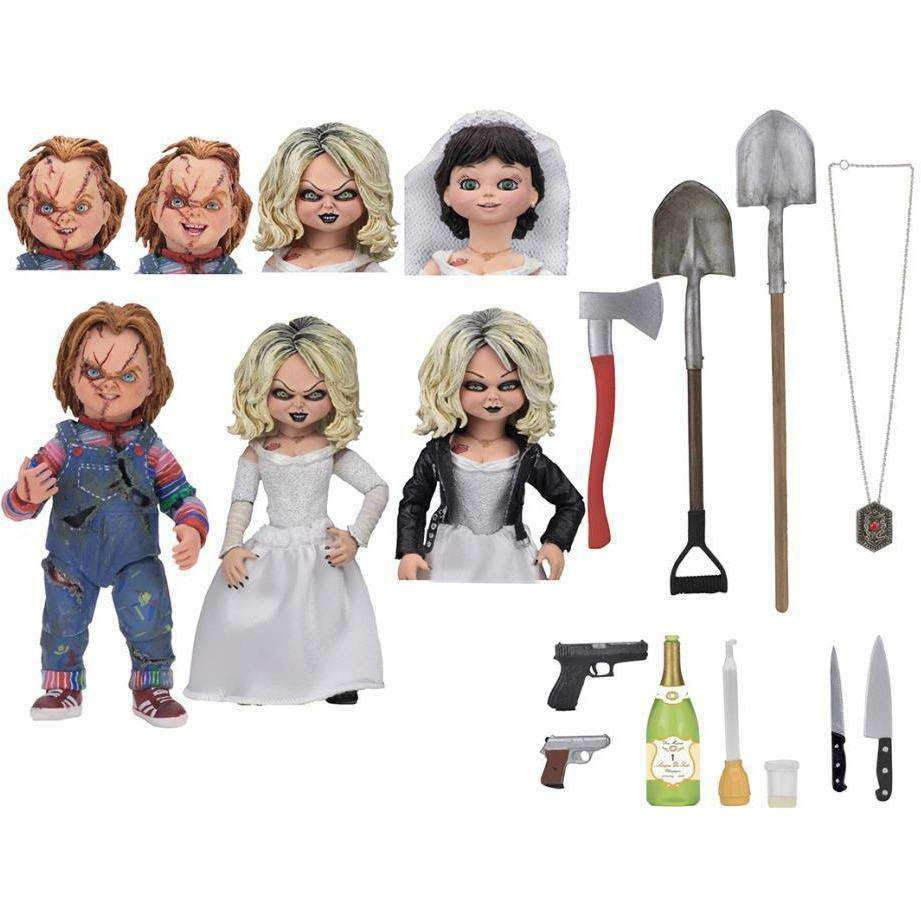 Image of Bride of Chucky Ultimate Chucky & Tiffany Two-Pack
