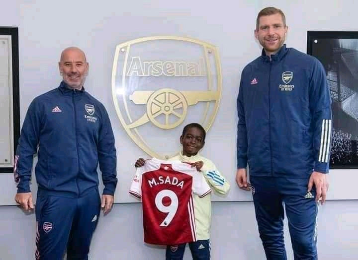 Arsenal sign 9-Year-old Nigerian boy from Kaduna?(photos)