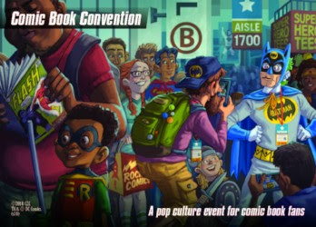 DC Spyfall Comic Book Convention Location deck