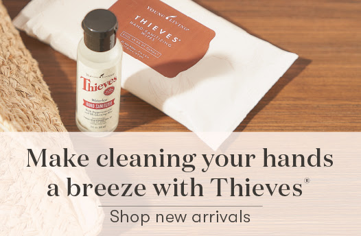 New Thieves Hand Sanitizer and Sanitization Wipes