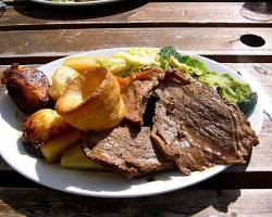 Sunday roast, England