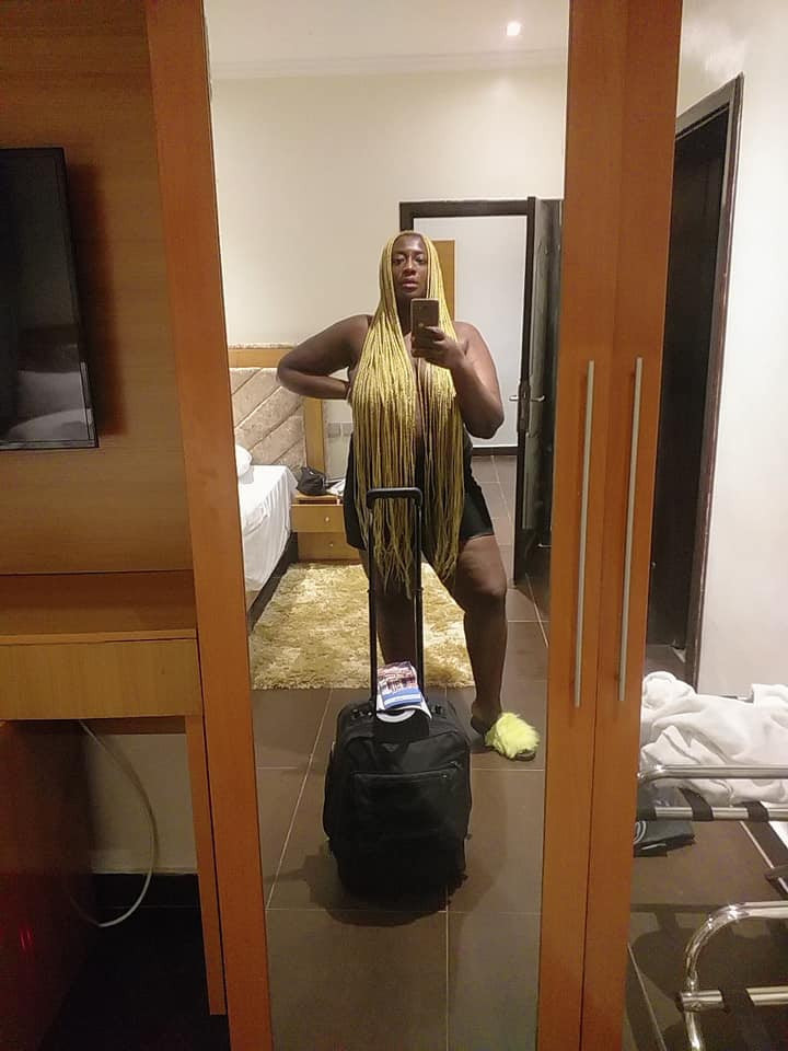 Nollywood actress Khyara Nwokora defends sharing her nude photos on social media