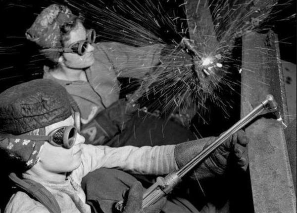 Wendy the Welder and Rosie the Riveter