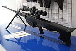 ОСВ-96 12,7-мм снайперская винтовка - МАКС-2009 01.jpg