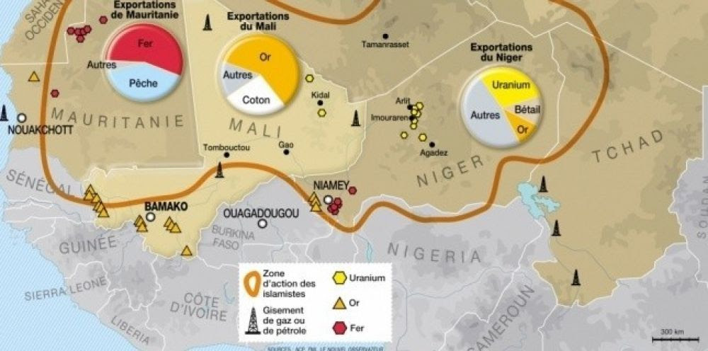Au Mali, la France sécurise aussi les sous-sols du Sahel - Challenges
