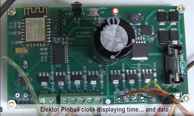 Elektor PinBall Clock