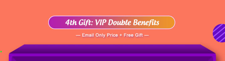 4th Gift: VIP Double Benefits