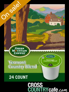 Vermont Country Blend Keurig K-cup coffee