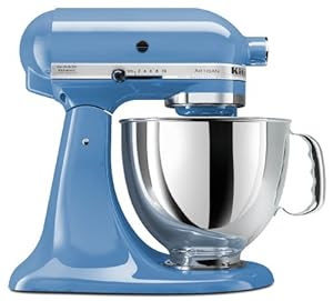  KitchenAid KSM150PSCO Artisan Series 5-Quart Stand Mixer, Cornflower Blue price