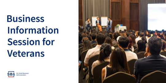 Business Information Session for Veterans 