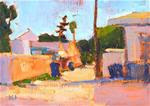 Ocean Beach Alley Painting - Posted on Saturday, March 7, 2015 by Kevin Inman