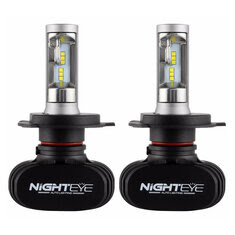 NightEye Car LED Headlights Fog Lamps H4 H7 H11 9005 9006 50W