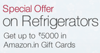 Shop For RS.40001 Or More And Get A RS.5000 Amazon Gift Card (Large Appliances)