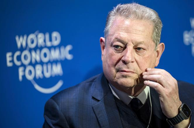 Al Gore, former vice president of the United States, at the World Economic Forum in Davos, Switzerland, on Tuesday, January 17, 2023.