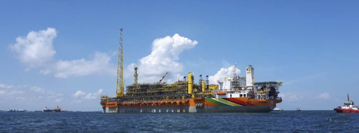 The FPSO Liza Destiny operates offshore Guyana.