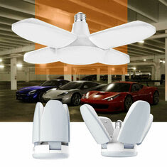 AC85-265V E27 60W LED Deformable Foldable Garage Light