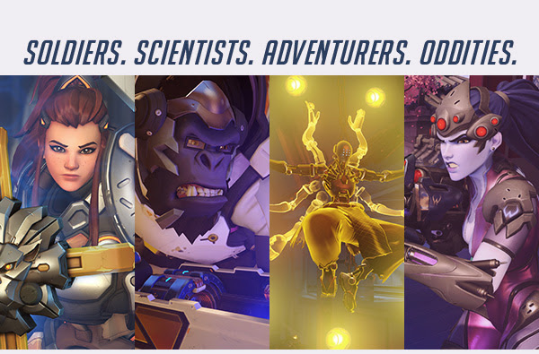 SOLDIERS. SCIENTISTS. ADVENTURERS. ODDITIES.
