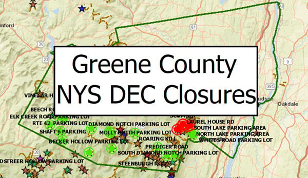 DEC Closures Map