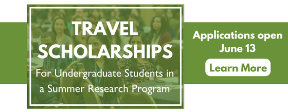 Apply for a travel scholarship on June 13